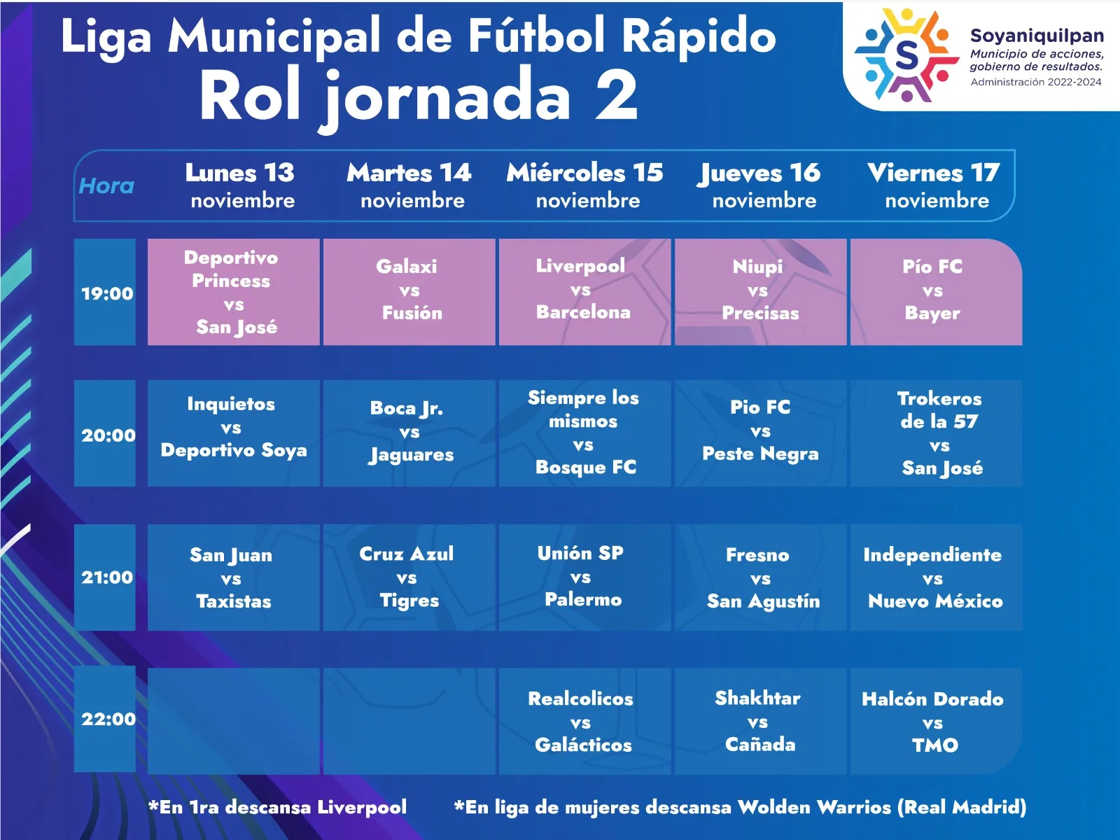 1699973940 Les compartimos el rol de la Jornada 2 de la jpg