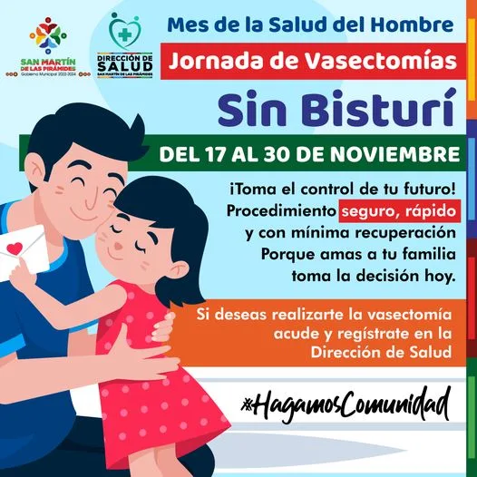 1700056061 Mes de la Salud del Hombre VASECTOMIA GRATUITA jpg