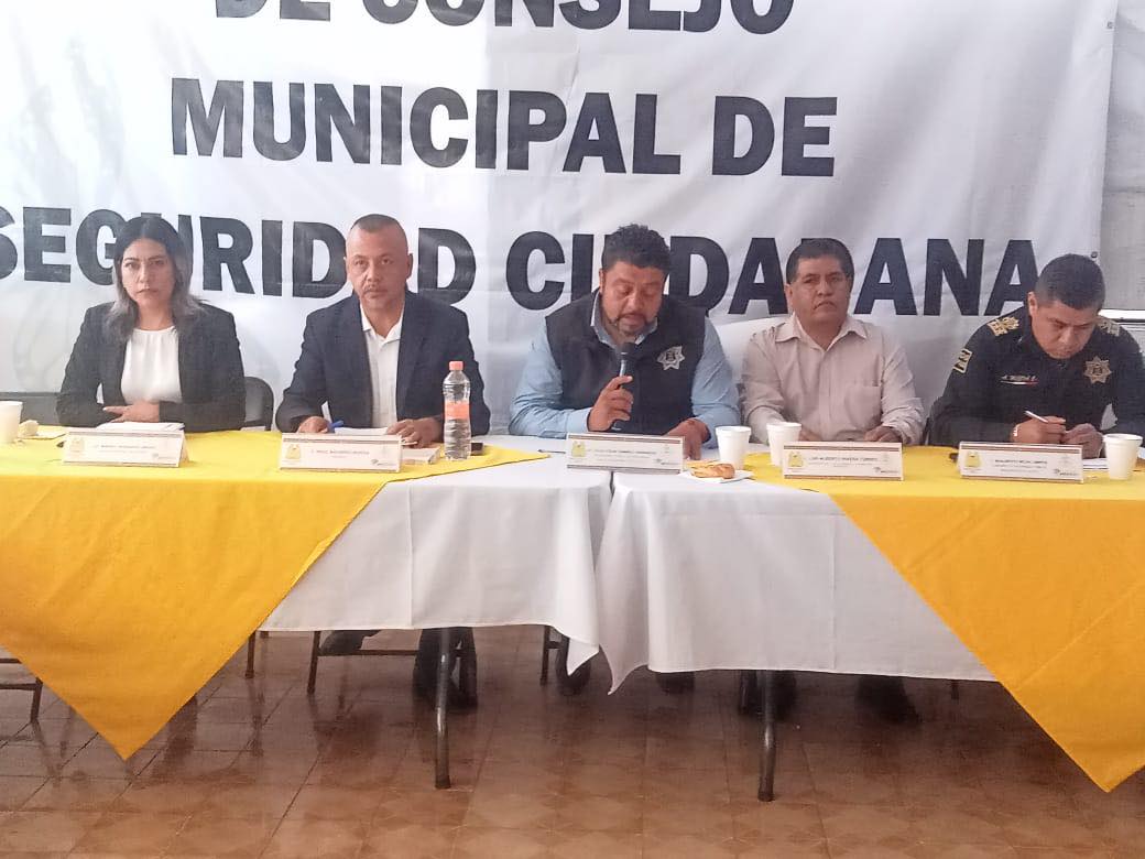 1700083860 850 SE LLEVO A CABO EL CONSEJO MUNICIPAL DE SEGURIDAD PUBLICA