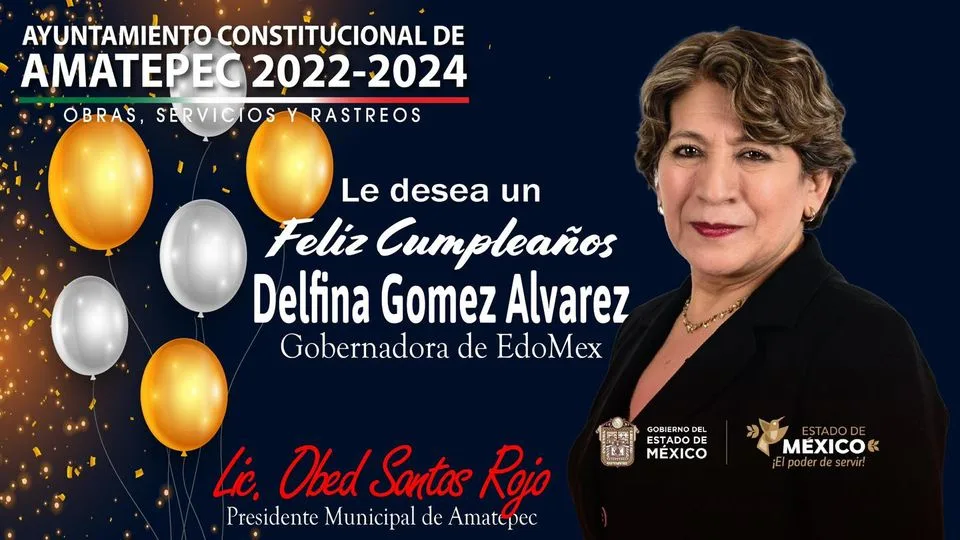 1700152278 Feliz Cumpleanos Estimada Gobernadora Delfina Gomez Alvarez a nombre jpg