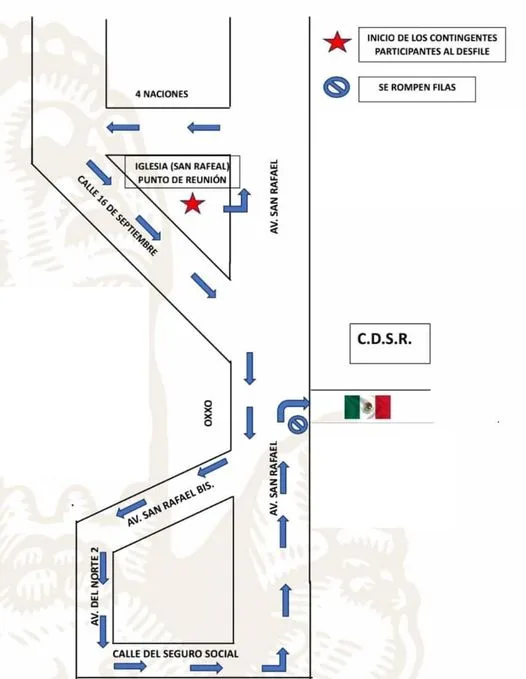 1700680838 IMPORTANTE Compartimos con ustedes el recorrido del desfile conmemorativo al jpg