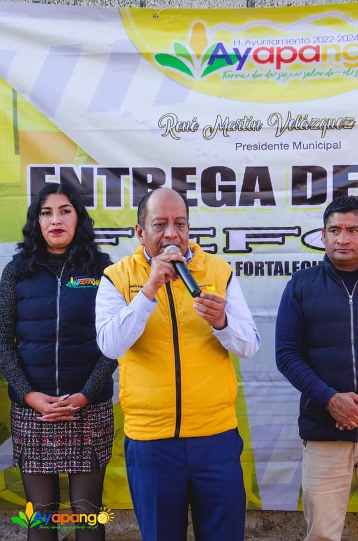 1700682960 617 EntregadeObra Compromiso Cumplido El Gobierno Municipal de Ayapango administ