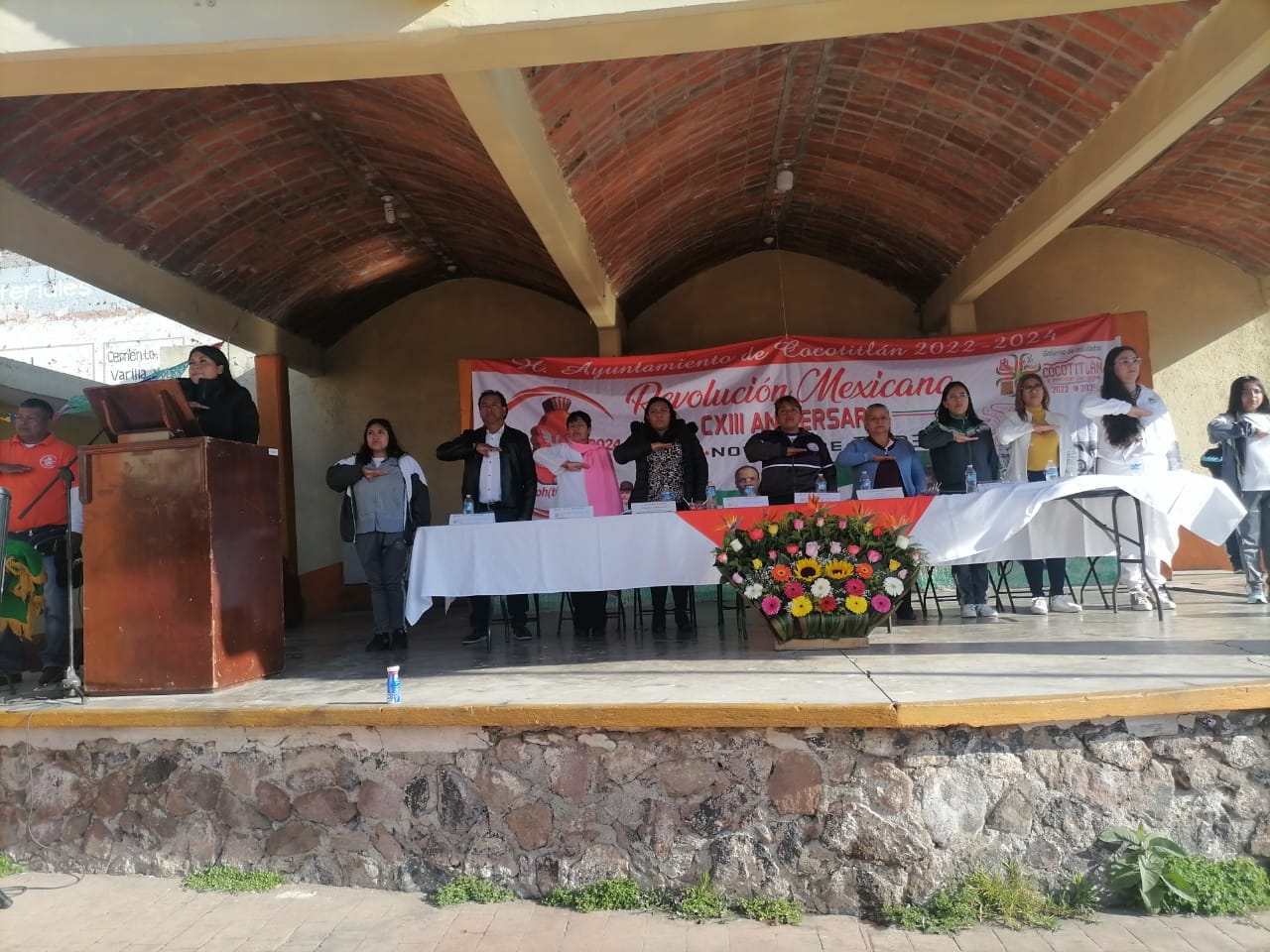 1700686228 239 Acto civico y desfile en la delegacion de San Andres