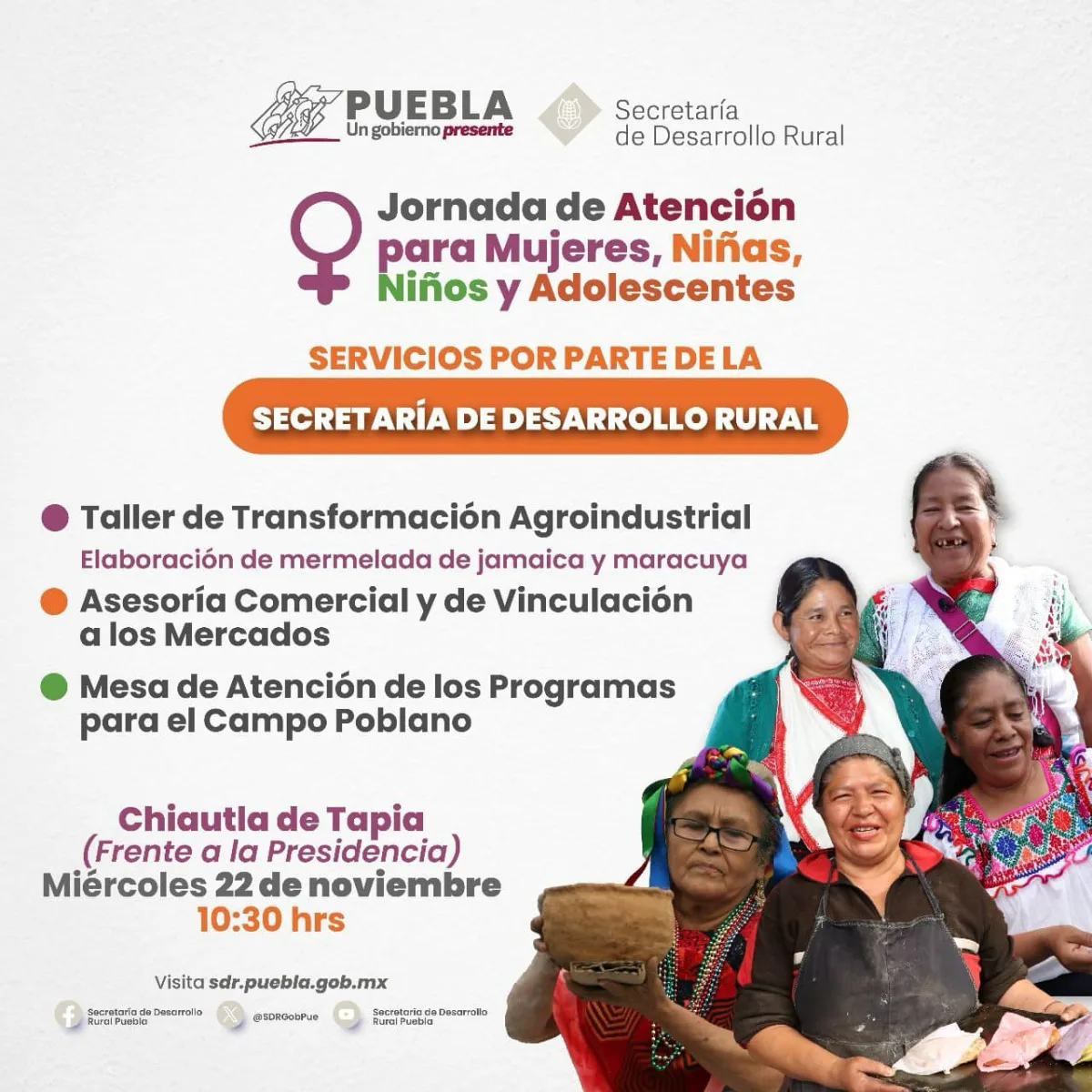 1700690105 642 Recuerden que manana habra Jornada de Atencion para Mujeres Ninas