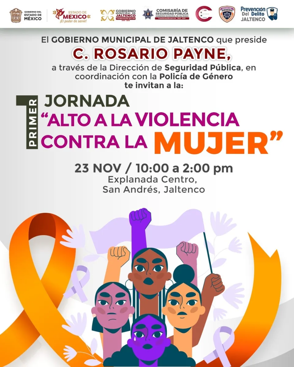 1700692694 1er JORNADA DE ALTO CONTRA LA VIOLENCIA A LA MUJER