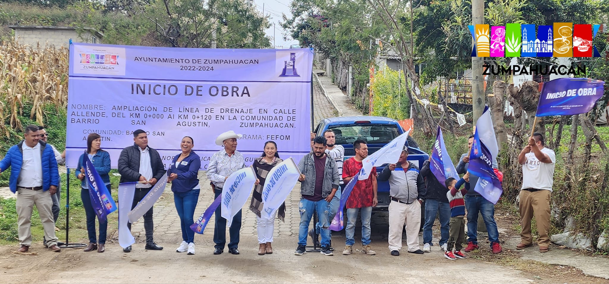 1700741113 378 Inicio de obra ampliacion de Drenaje en calle Allende Barrio