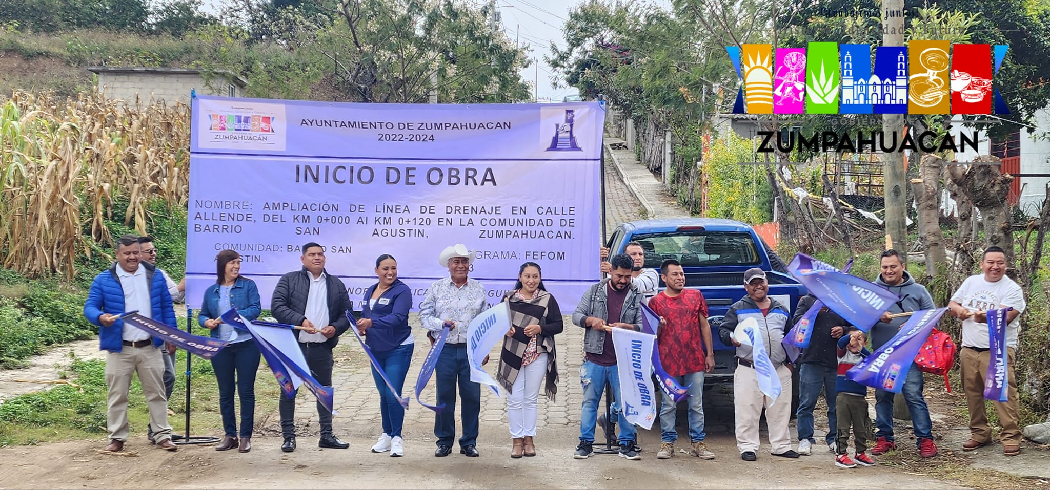 1700741119 403 Inicio de obra ampliacion de Drenaje en calle Allende Barrio