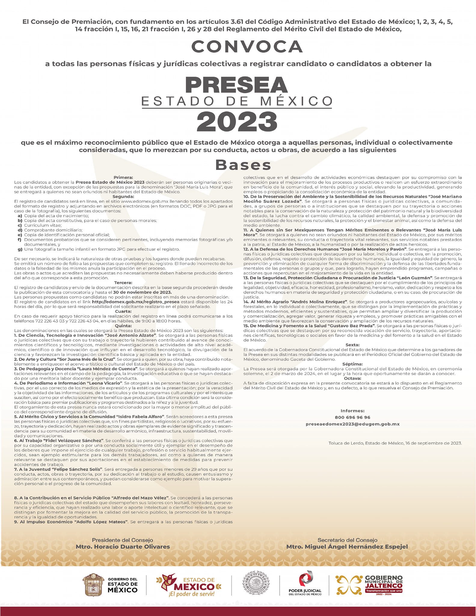 1700742926 451 ¡La PreseaEdomex2023 ya esta aqui