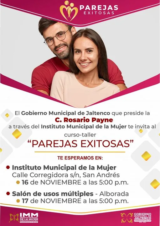 1700844276 Curso taller PAREJAS EXITOSAS jpg