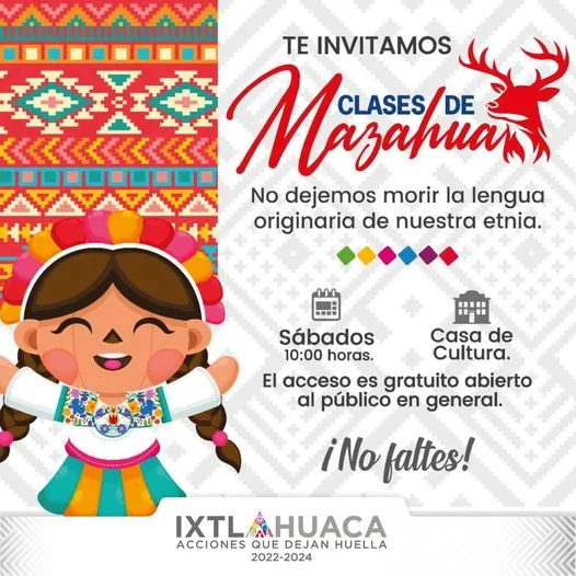 1700848691 El Gobierno Municipal tambien tienen para ti clases de mazahua jpg