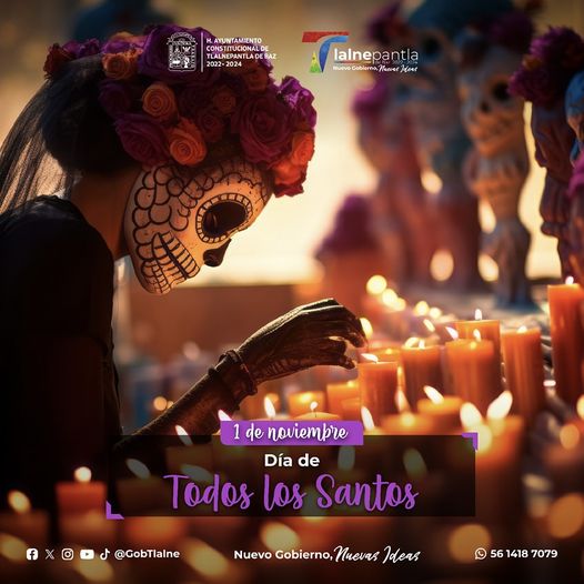 Tal como lo indica la tradicion este 1° de noviembre