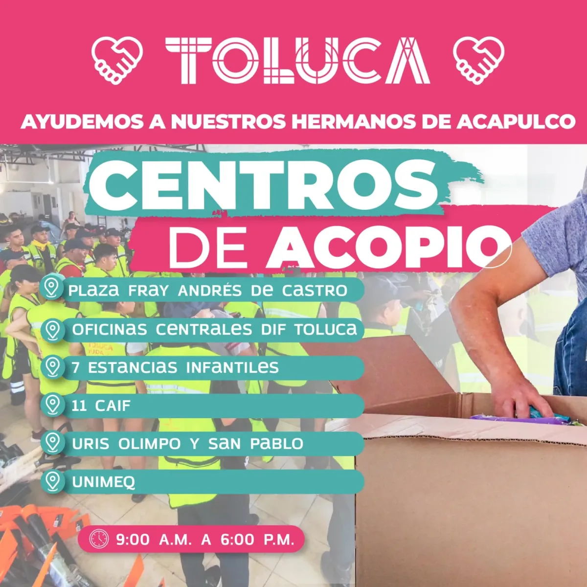 TolucaAyuda ¡Ayudanos a seguir donando para apoyar a los scaled