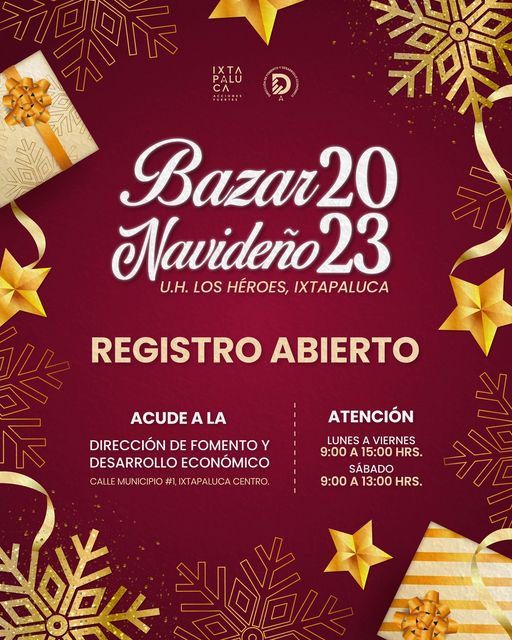 ¡Atencion amigos comerciantes La Direccion de Fomento y Desarrollo Economico