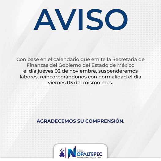 ¡Aviso Importante Querida comunidad