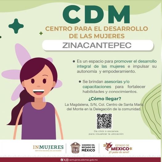 ¡Te esperamos Centro para el Desarrollo de las Mujeres CDM