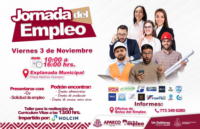 ¿BUSCAS EMPLEO ¡ESTA ES TU OPORTUNIDAD