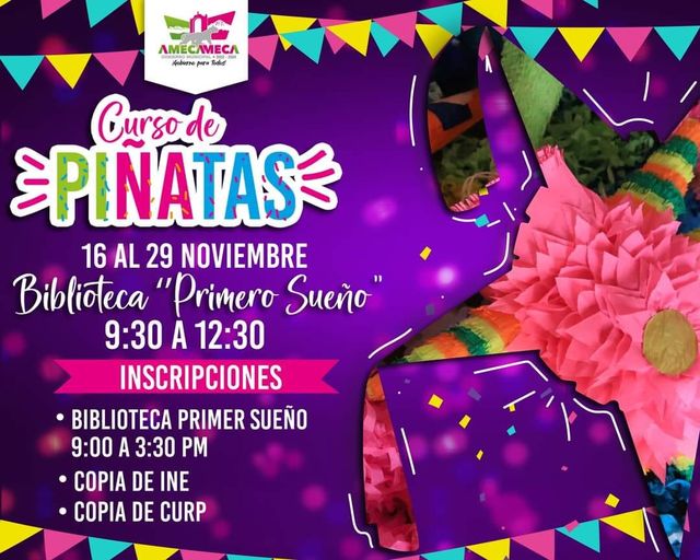 ¿Quieres aprender hacer Pinatas