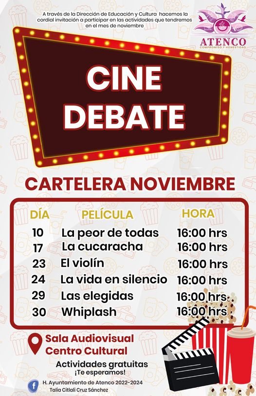 ¿Te gusta el cine A traves de la Direccion de