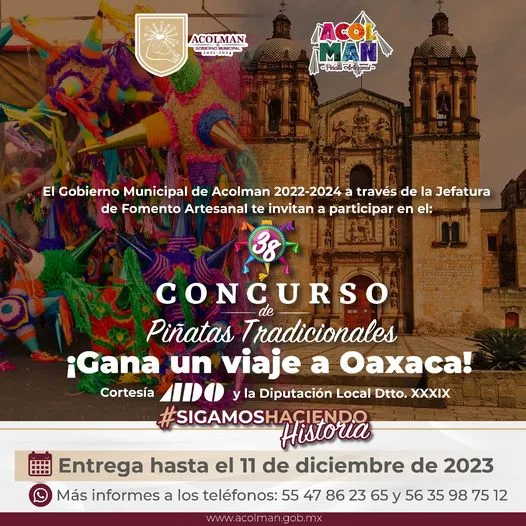 1701722233 Concurso de Pinatas Tradicionales jpg