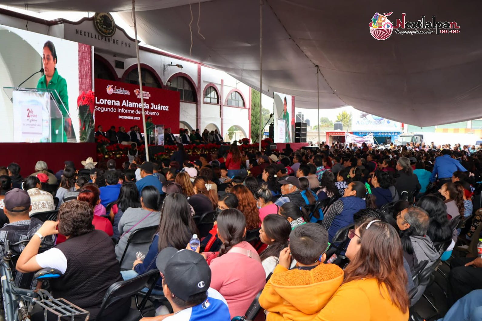 1701778653 811 Esta tarde se rindio Segundo Informe de Gobierno de la