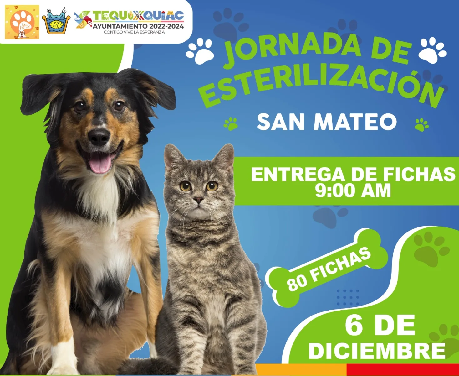 1701805511 JORNADAS DE ESTERILIZACION GRATUITAS ESTE 06 Y 07 DE DICIEMBRE