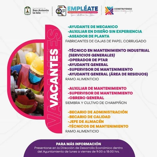 1701983307 Empleate Vecinas y vecinos nos comparten estas vacantes para jpg