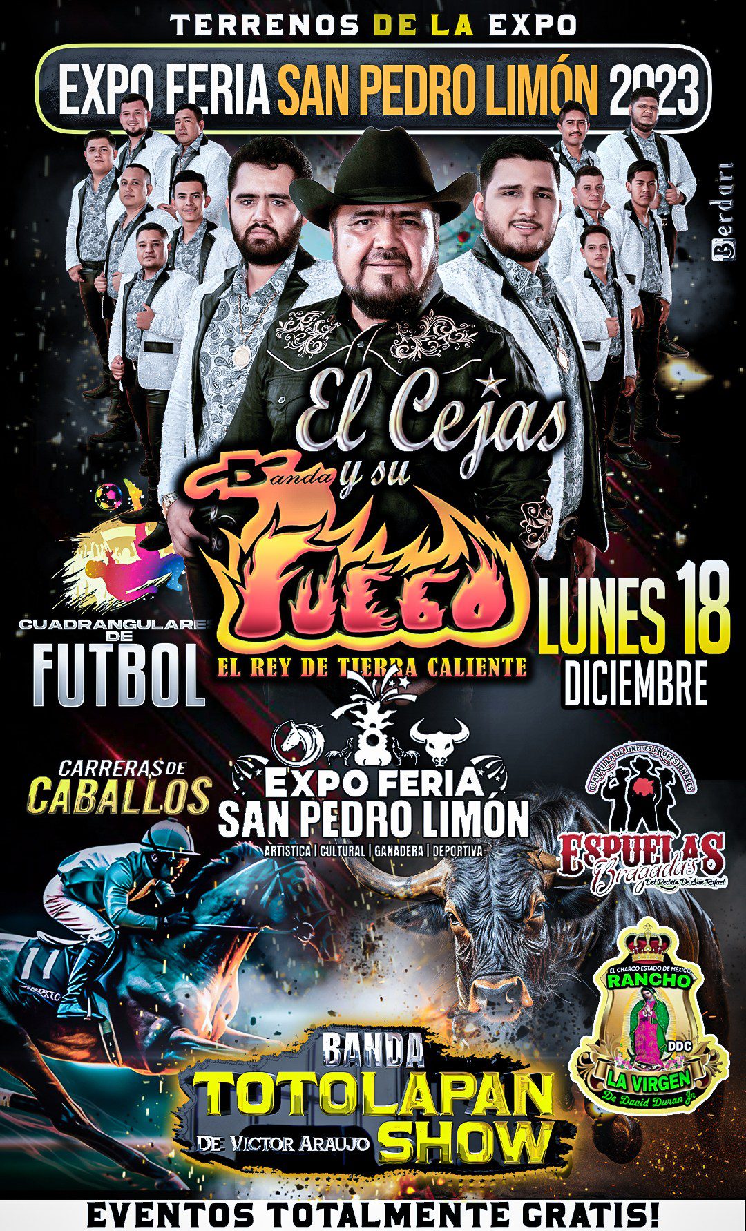 1702037234 296 Cartelera Oficial de la Expo Feria San Pedro Limon 2023