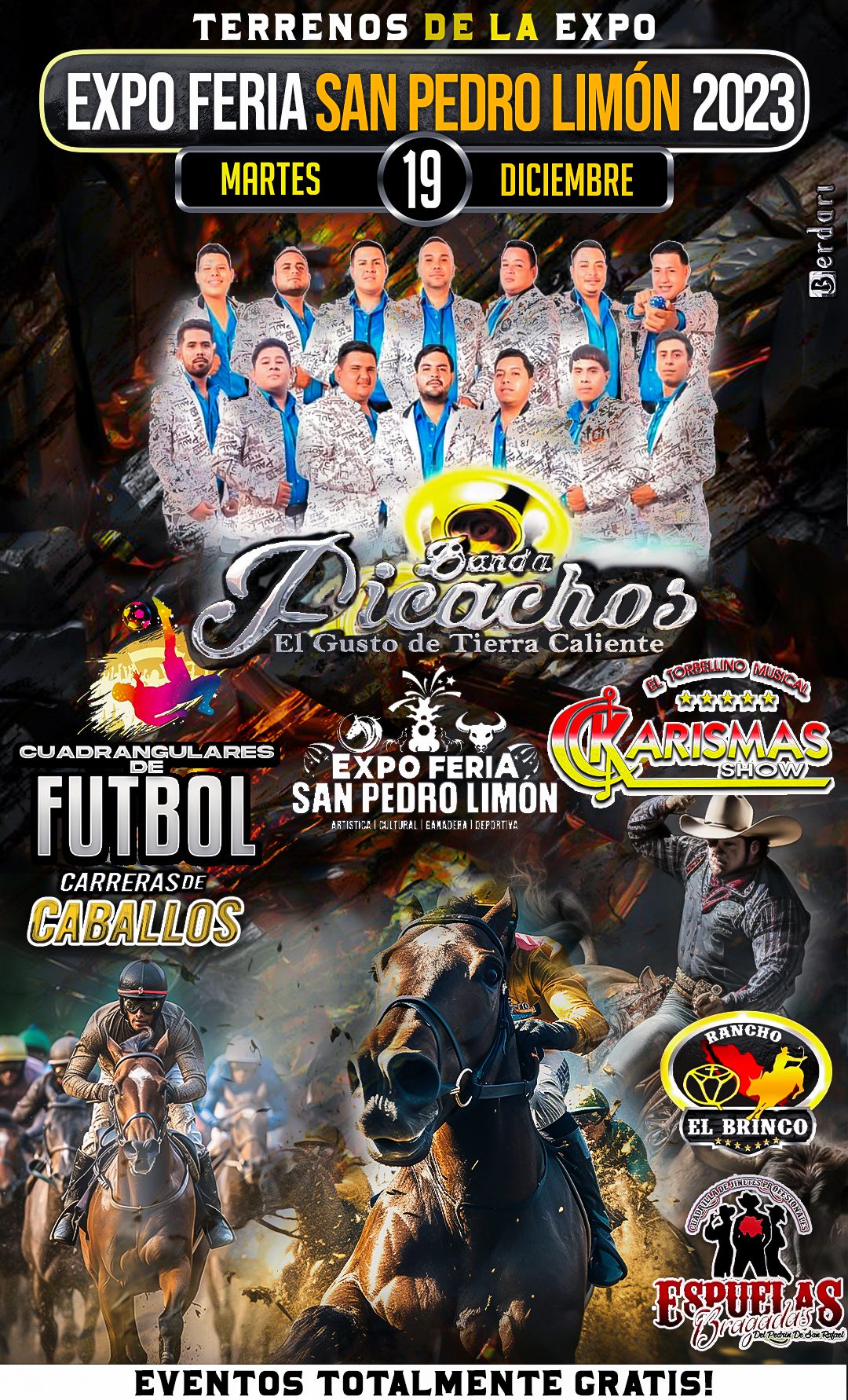 1702037240 910 Cartelera Oficial de la Expo Feria San Pedro Limon 2023