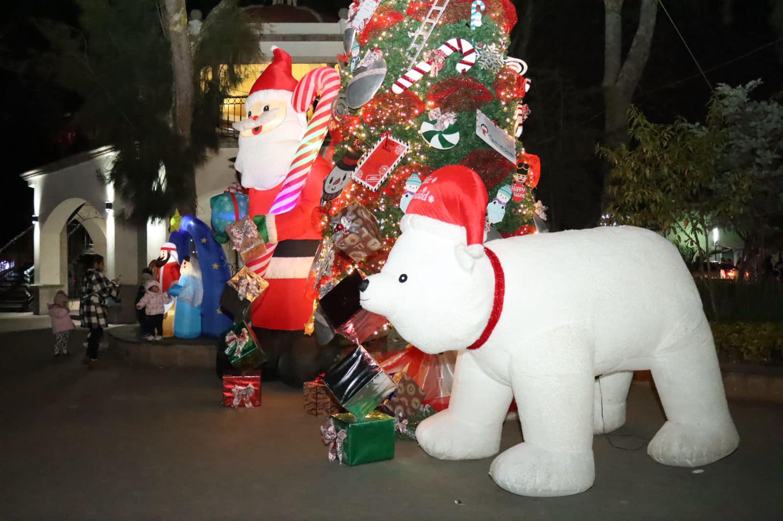 1702050813 81 Les comparto las fotos del encendido del arbol de Navidad