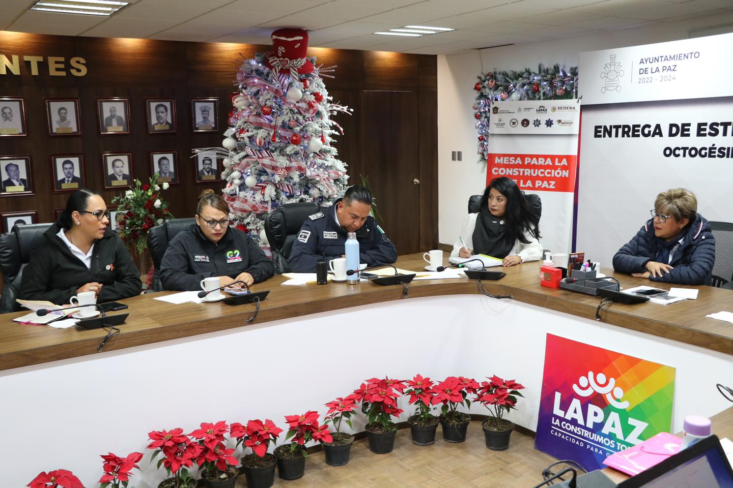 1702060514 603 SEGURIDAD La Presidenta Municipal Cristina Gonzalez Cruz encabeza la