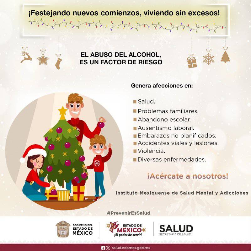 1702060960 534 ¡Por una sana y saludable Navidad… sin alcohol