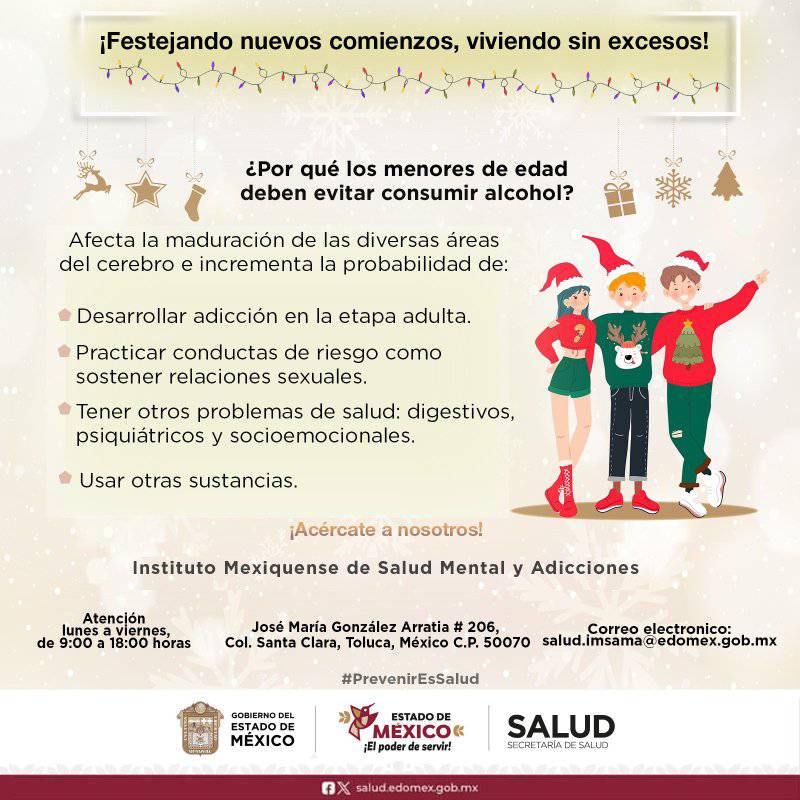 1702060979 ¡Por una sana y saludable Navidad… sin alcohol