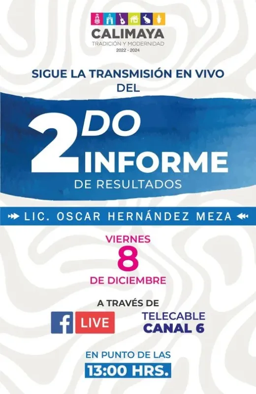 1702302472 Acompananos al Segundo Informe de Resultados del Lic Oscar Hernandez jpg