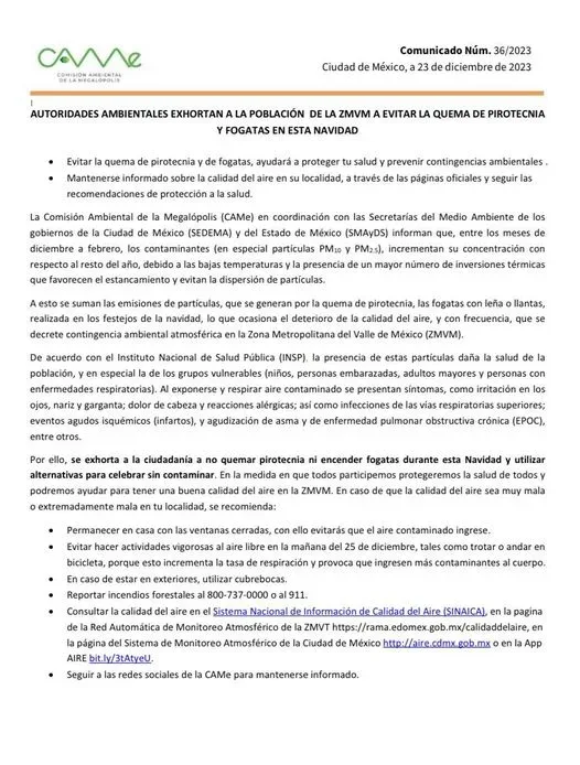 1703372407 Comunicado Num 362023 emitido por la Comision Ambiental de la jpg webp