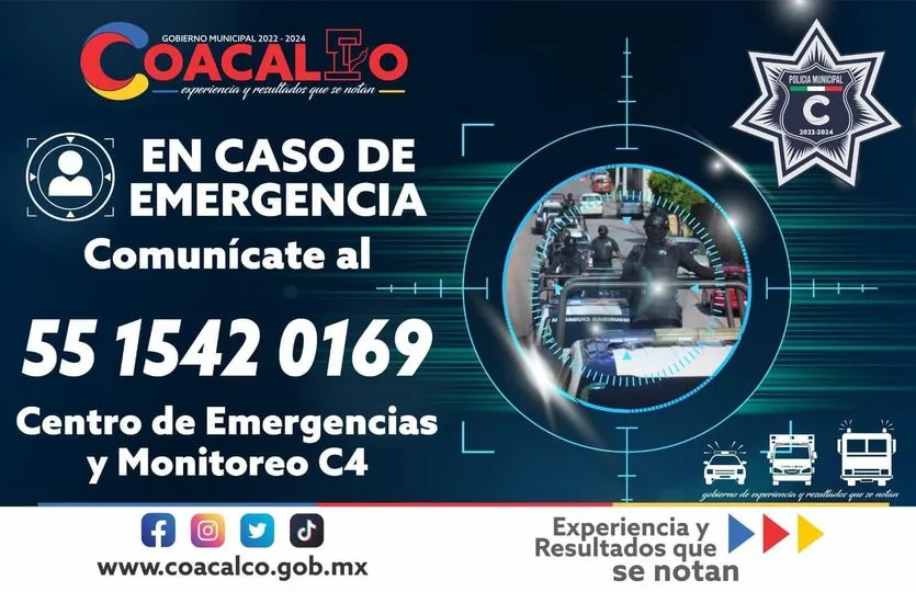 1703787486 Te compartimos el numero del Centro de Emergencias y Monitoreo jpg