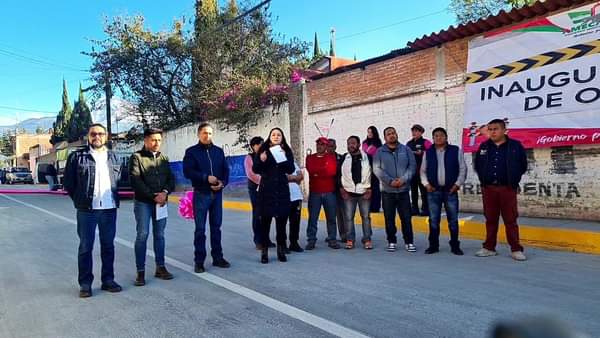 1703825887 InauguracionDeObra entrega de la calle Rosario de calle Morelos a