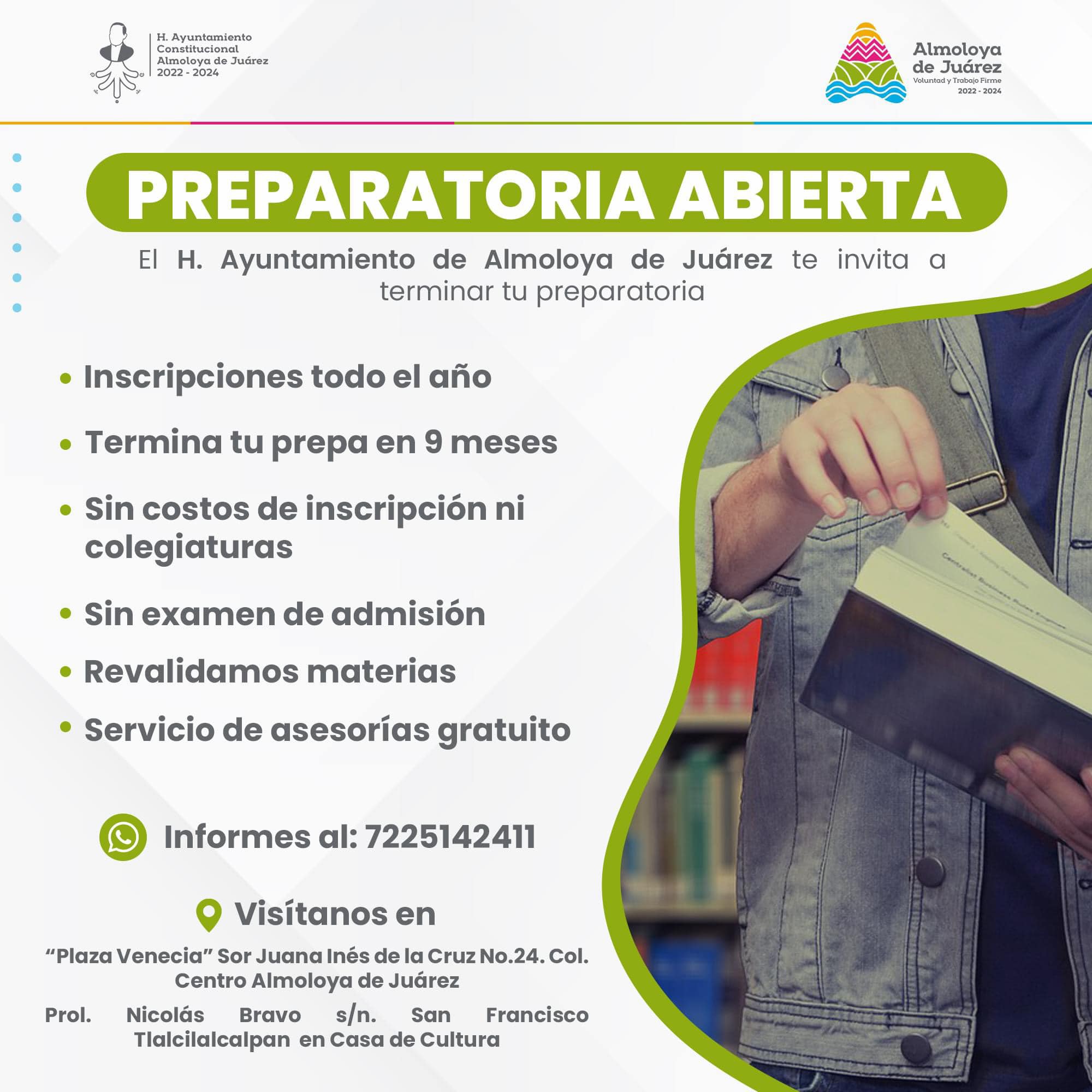 Concluye tu bachillerato en la modalidad de Preparatoria Abierta sin