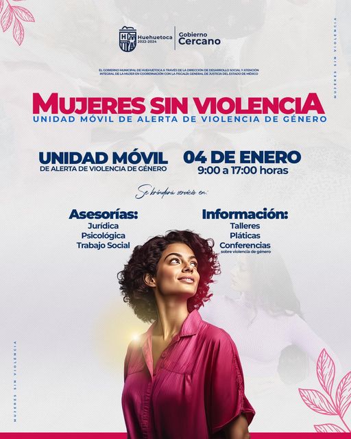 1704320287 Mujeres sin violencia El gobierno de Huehuetoca te hace