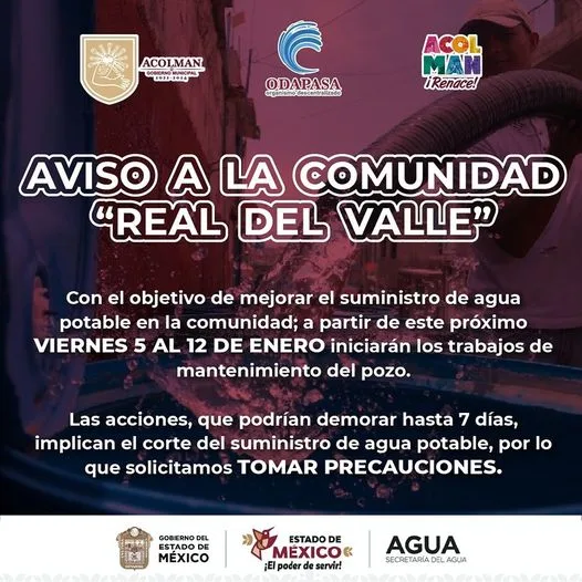 1704327848 Avisos importantes para vecinos de Real del Valle jpg