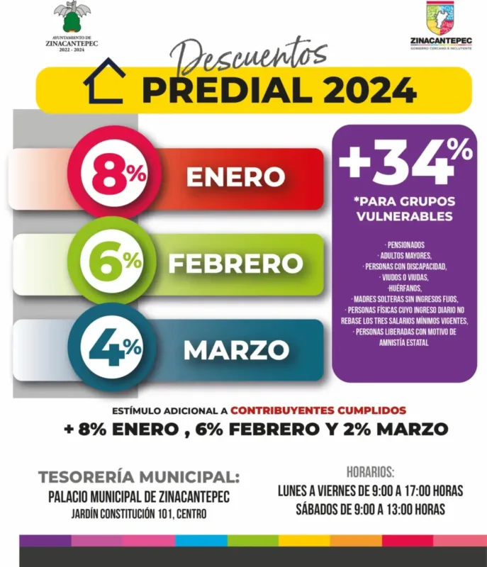 1704389292 Descuentos2024 PredialyAgua ¡Aprovecha los descuentos que tenemos para ti en scaled