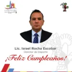Felicitamos a nuestro Director de Deporte, Israel Rocha Escobar, en
