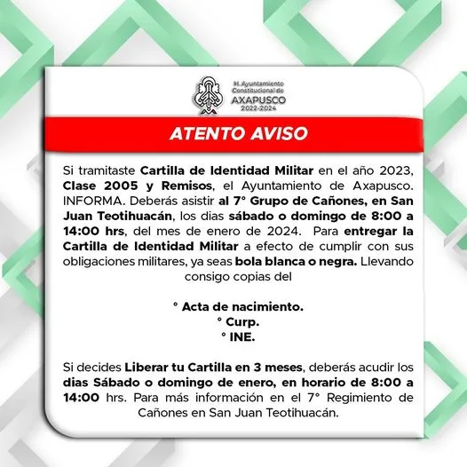 1704681607 Atento Aviso para la Clase 2005 y Remisos de la jpg