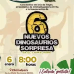 ¡Chimalhuacán abre sus puertas a seis nuevos dinosaurios!