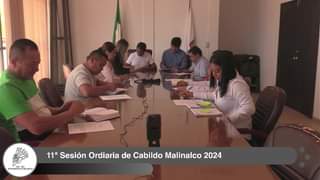11ª Sesión Ordinaria de Cabildo Malinalco 2024
