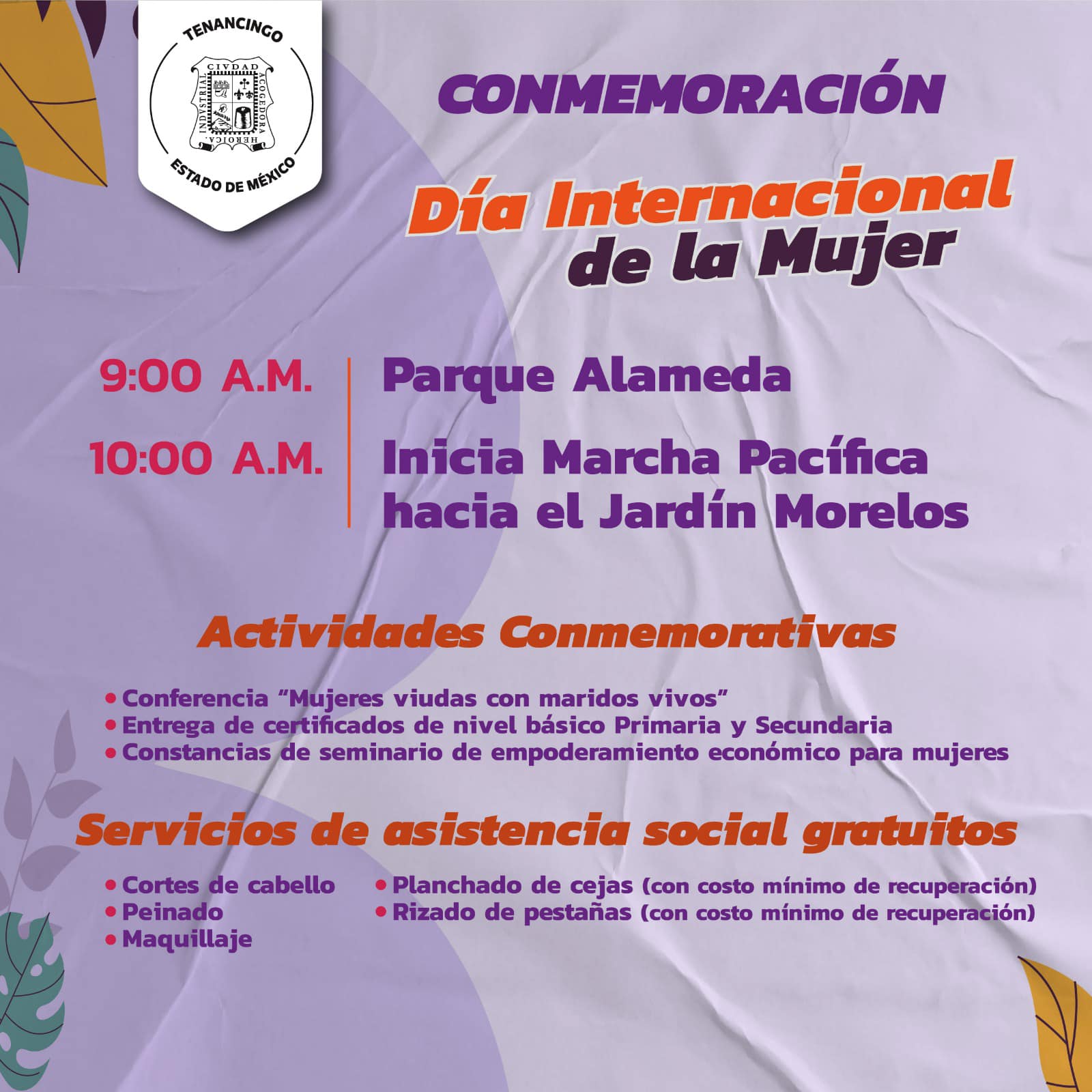 1709668360 744 Este viernes 8 de marzo te invitamos a conmemorar el