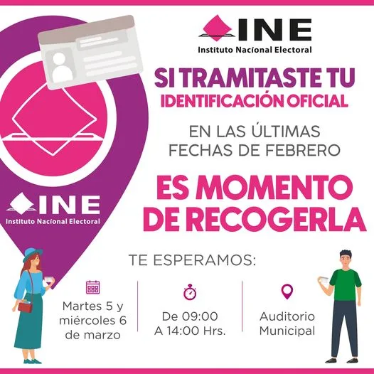 1709690728 Es momento de recoger tu credencial para votar A todas jpg