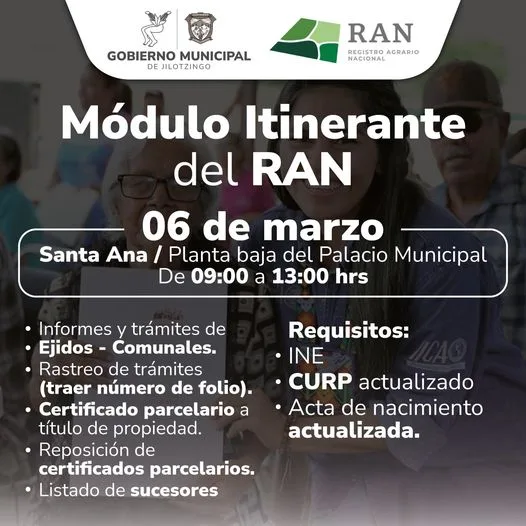 1709707281 El Modulo Itinerante del Registro Agrario Nacional RAN estara en jpg