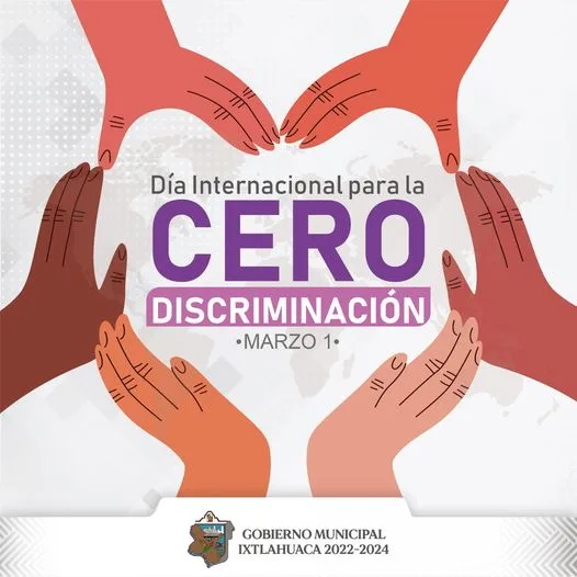 1709743595 El 1 de marzo Dia de la Cero Discriminacion celebramos jpg