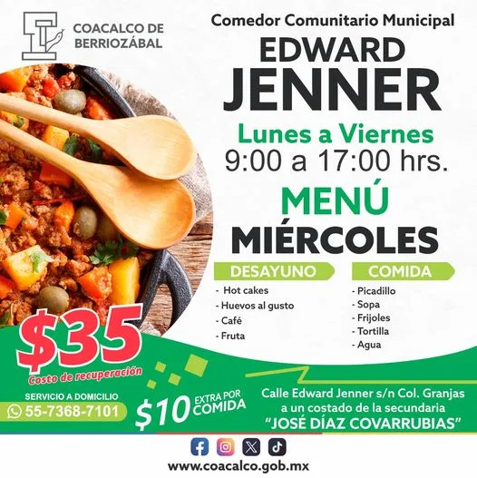 1709744632 Consulta el menu del comedor comunitario Horario de atencion lunes jpg