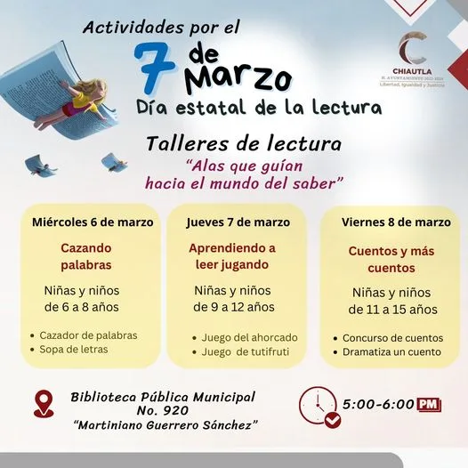 1709744912 Vamos a los talleres de lectura 6 7 y 8 jpg